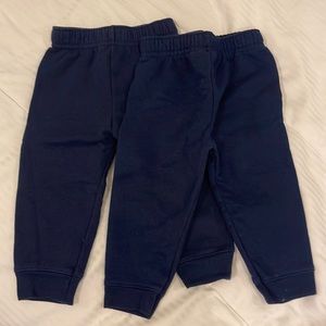 18 Month Navy Sweatpants x 2 Pair
